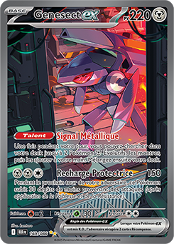 Carte officielle Genesect-ex