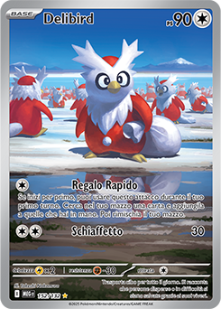 Pokemon Carta Singola DELIBIRD 032/198 – Espansione Chilling Reign