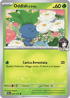 Oddish di Erika