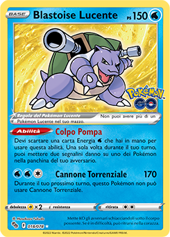 Blastoise Lucente