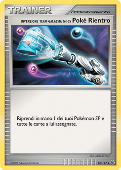 Invenzione Team Galassia G-105 Poké Rientro