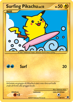 Surfing Pikachu