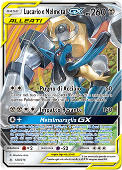 Lucario e Melmetal-GX