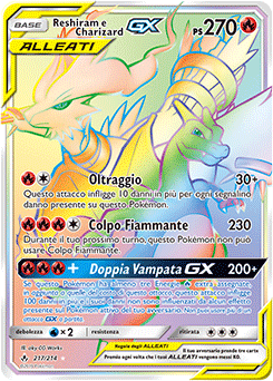 Reshiram e Charizard-GX