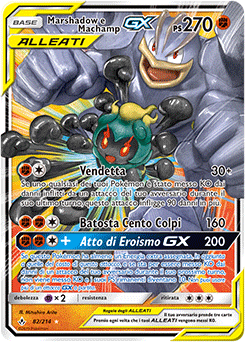 Marshadow e Machamp-GX