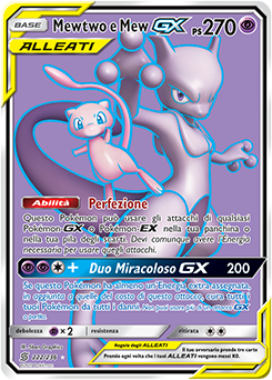 Mewtwo e Mew-GX