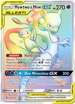 Mewtwo e Mew-GX