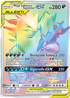 Mega Sableye e Tyranitar-GX