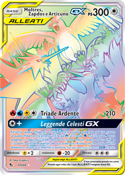 Moltres, Zapdos e Articuno-GX