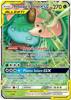 Venusaur e Snivy-GX