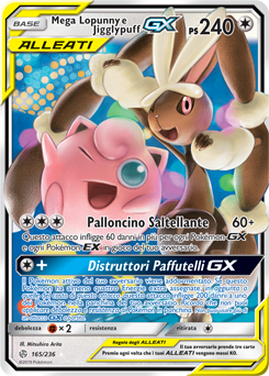 Mega Lopunny e Jigglypuff-GX