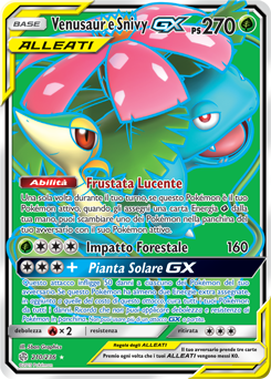 Venusaur e Snivy-GX