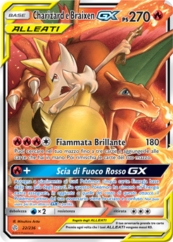 Charizard e Braixen-GX