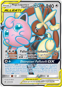 Mega Lopunny e Jigglypuff-GX