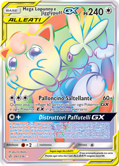 Mega Lopunny e Jigglypuff-GX