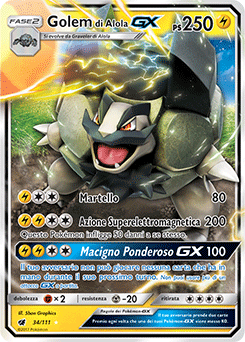 Golem di Alola-GX