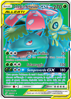 Celebi e Venusaur-GX