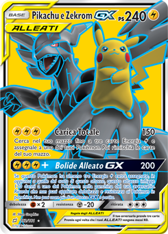 Pikachu e Zekrom-GX