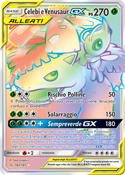 Celebi e Venusaur-GX