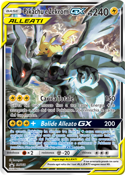 Pikachu e Zekrom-GX