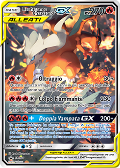 Reshiram e Charizard-GX