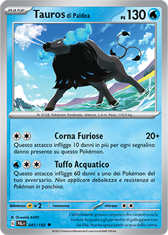 Tauros di Paldea