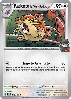 Raticate | HS - Senza Paura | Archivio delle carte GCC
