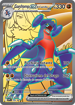 Garchomp-ex di Camilla