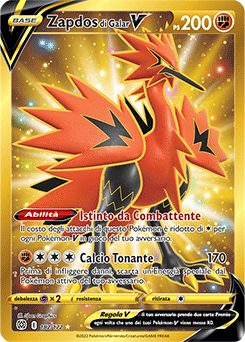 Zapdos di Galar-V