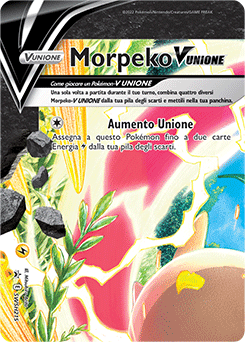 Morpeko V UNIONE In alto a sinistra