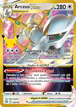 Arceus V-ASTRO — carta Pokémon TCG