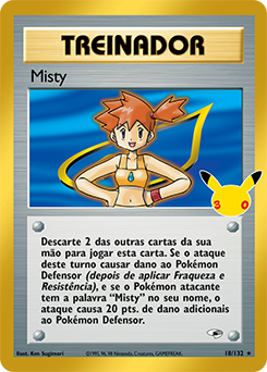 Misty — carta Pokémon TCG