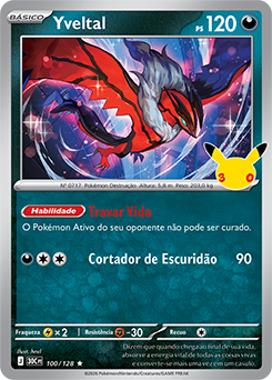Yveltal — 30C · 100/128 · PT · NM