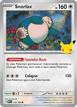 Snorlax — 30C · 119/128 · PT · NM