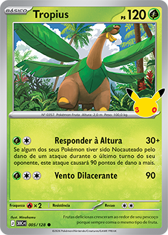 Tropius — 30C · 005/128 · PT · NM