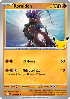 Koraidon — 30C · 086/128 · PT · NM