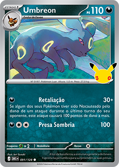 Umbreon — 30C · 091/128 · PT · NM