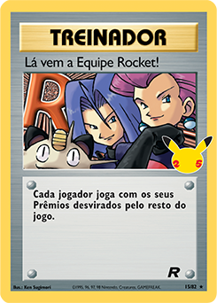 Lá vem a Equipe Rocket!