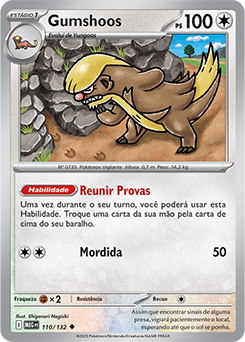 Gumshoos | Megaevolução | Banco de Dados de Cards do Estampas