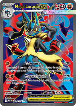 Mega Lucario ex | Megaevolução | Banco de Dados de Cards do
