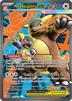 MEGA KANGASKHAN ex メガガルーラ Mega Kangaskhan ex | Megaevolução | Banco de Dados de Cards do