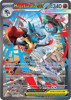 Mega Lucario ex | Megaevolução | Banco de Dados de Cards do