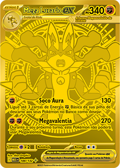 Mega Lucario ex | Megaevolução | Banco de Dados de Cards do