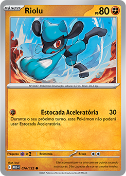 Riolu | Megaevolução | Banco de Dados de Cards do Estampas Ilustradas