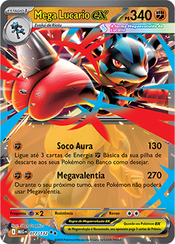 Mega Lucario ex | Megaevolução | Banco de Dados de Cards do