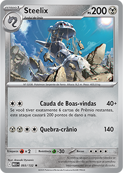 ポケットモンスター 銀 Steelix | Megaevolução | Banco de Dados de Cards do Estampas