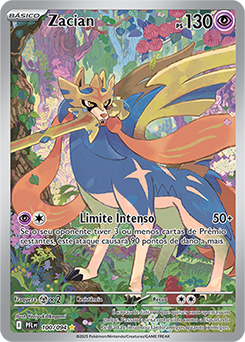 Zacian | Fogo Fantasmagórico | Banco de Dados de Cards do Estampas