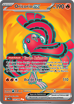 Oricorio ex | Fogo Fantasmagórico | Banco de Dados de Cards do