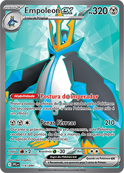 Empoleon ex | Fogo Fantasmagórico | Banco de Dados de Cards do