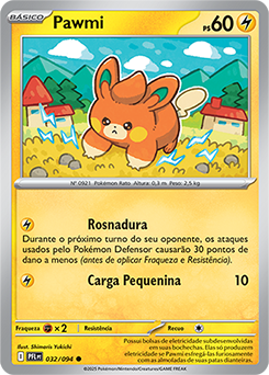 Pawmi | Fogo Fantasmagórico | Banco de Dados de Cards do Estampas